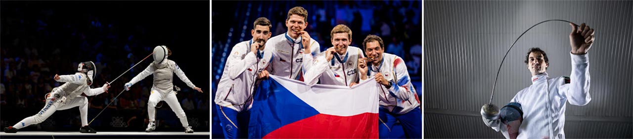 Šerm s olympionikem Jiřím Beranem